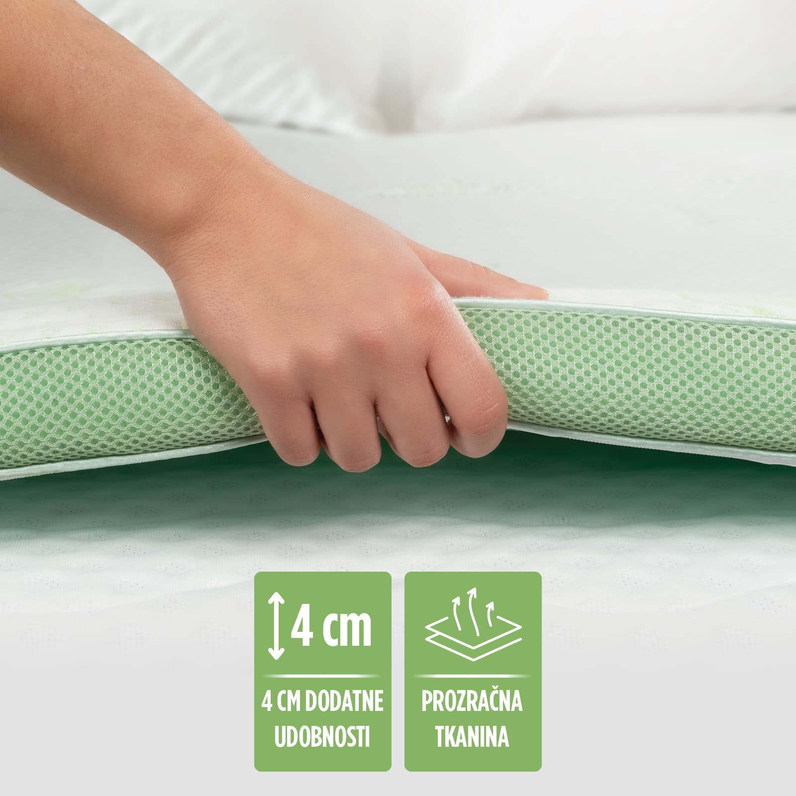 Nadmadrac 4+1 + 1X Jastuk 5